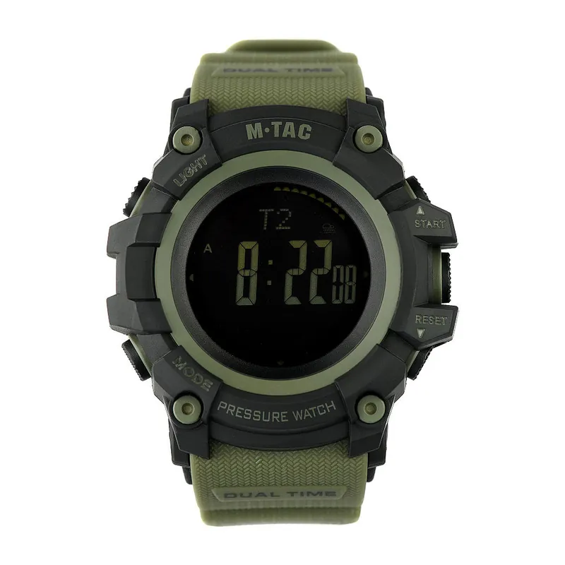 OROLOGIO TACTICAL ADVENTURE NERO E VERDE M-TAC