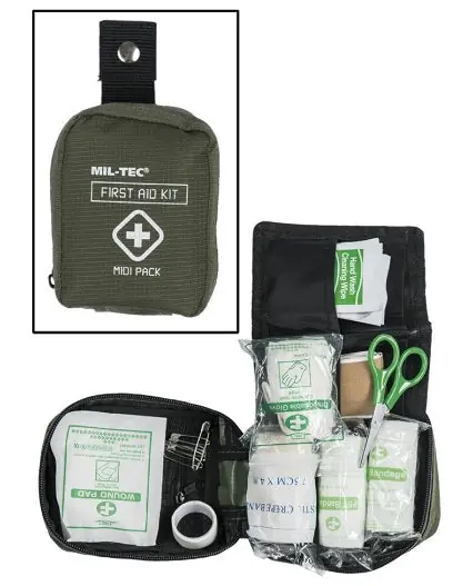 KIT DI PRIMO SOCCORSO MEDIO MILTEC