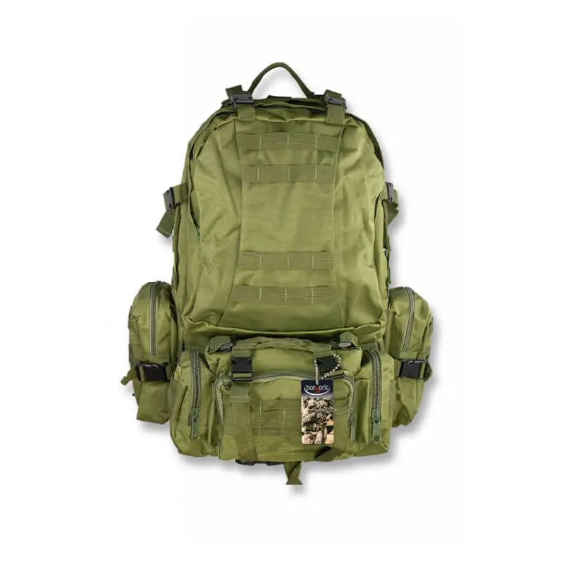 ZAINO TATTICO 50 LITRI COLORE VERDE OD BARBARIC