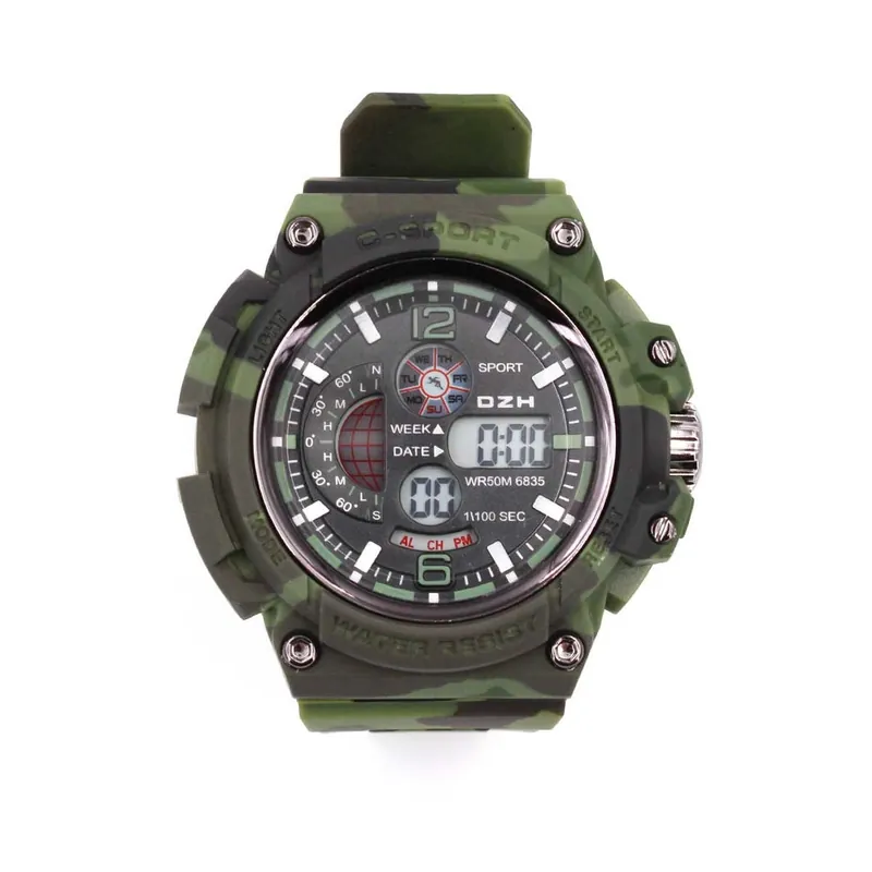 OROLOGIO TATTICO impermeabile con crono DzH FORAVENTURE