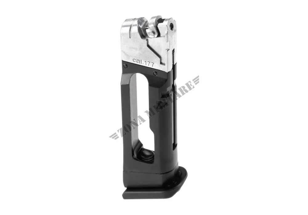 CARICATORE A CO2 PER GLOCK 17 GEN 5 BLOWBACK DA 18 BIGLIE CAL. 4,5 UMAREX