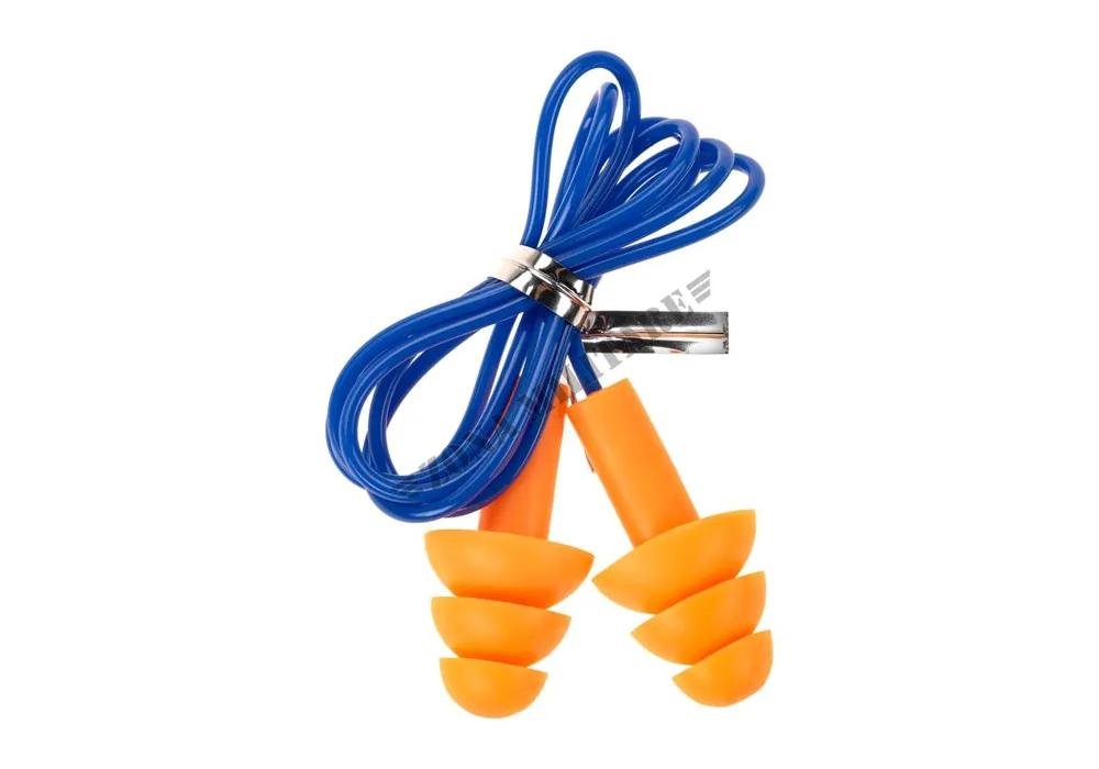 TAPPI AURICOLARI PROTETTIVI IN SILICONE MAX DEFENSE NRR28 CON CORDINO EARMOR