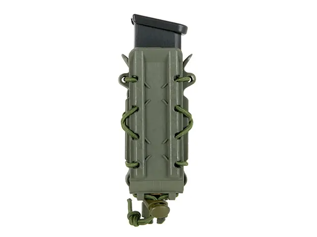 TASCA UNIVERSALE PORTA CARICATORE PER PISTOLA IN POLIMERO VERDE