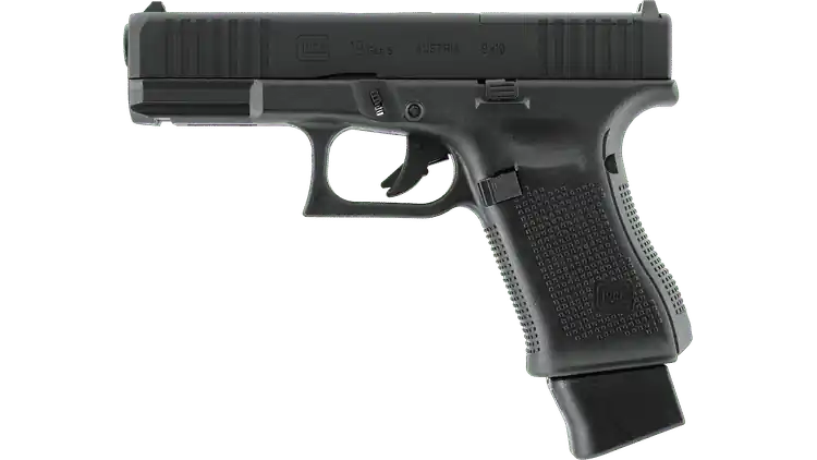 PISTOLA A CO2 GLOCK 19 GEN 5 MOS CAL. 4,5 BB <7,5J UMAREX