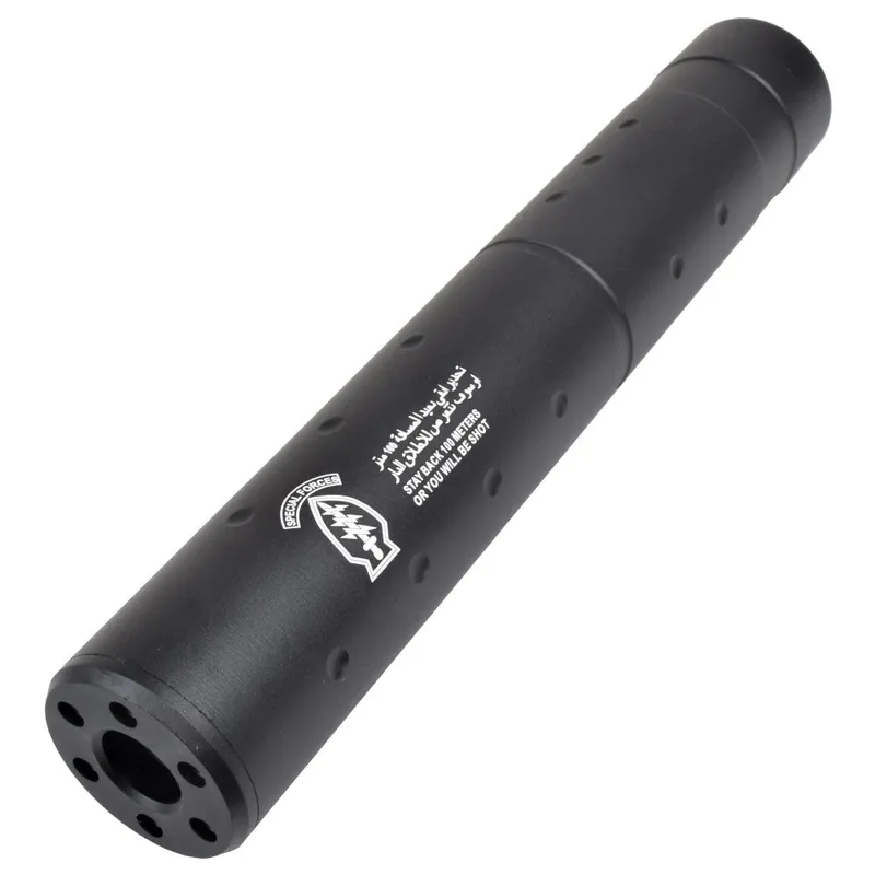 SILENZIATORE 195mm x 30mm TIPO D NERO CYMA