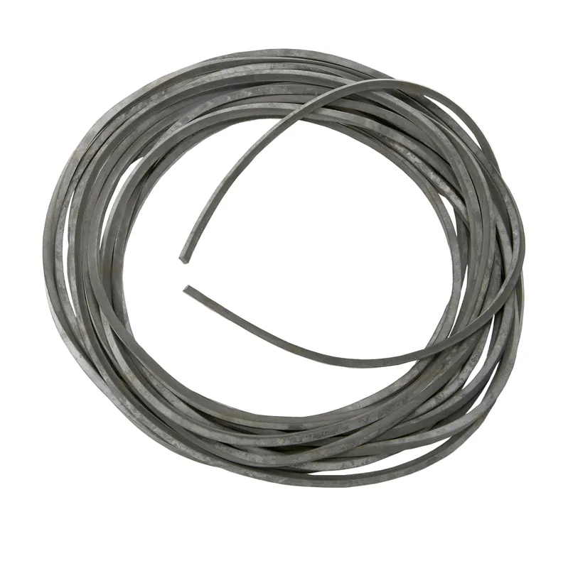 ELASTICO DI RICAMBIO QUADRATO IN LATTICE mm 5,5X5,5 DA 1 mt