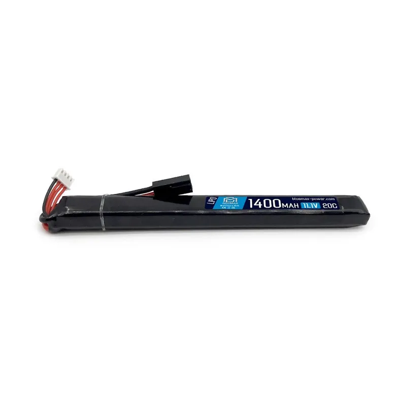 BATTERIA LI-PO STICK 11.1V x 1400MAH 20C CON CONNETTORE MINI TAMIYA BLUEMAX POWER