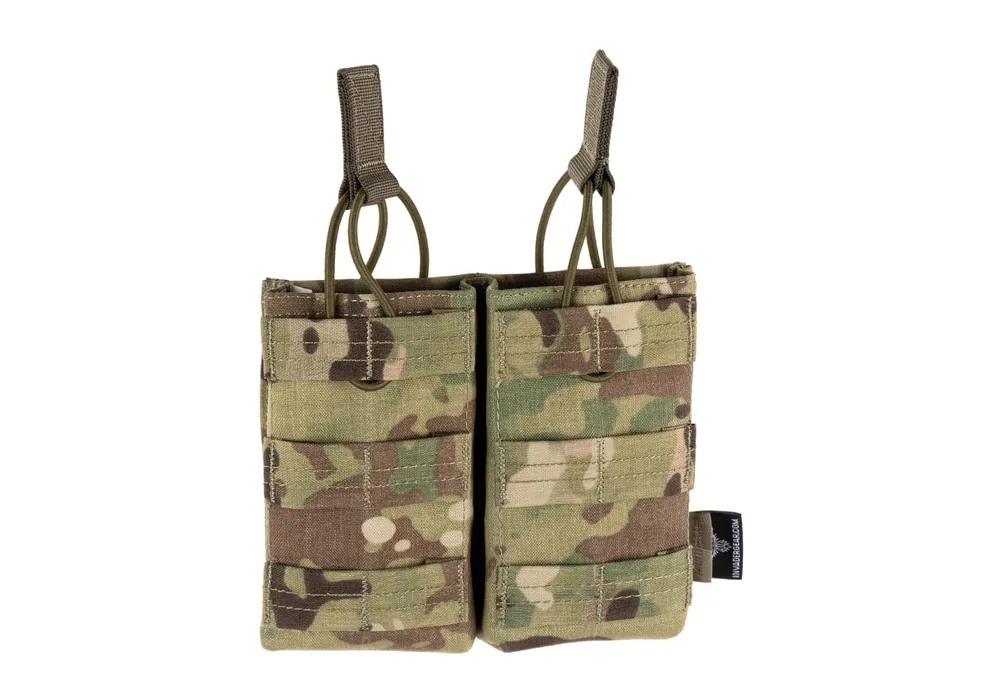 PORTA CARICATORE DOUBLE DIRECT ACTION MAG 5.56 MULTICAM INVADER GEAR