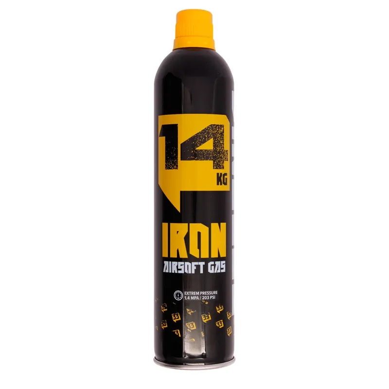 BOMBOLA DI GREEN GAS DA 600ml IRON 14Kg ARSENIC