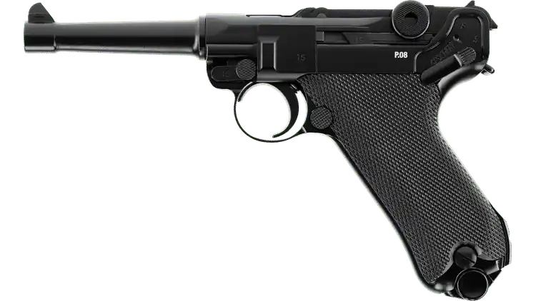 PISTOLA A CO2 P08 BLOWBACK A BIGLIE CAL. 4,5mm LEGENDS UMAREX
