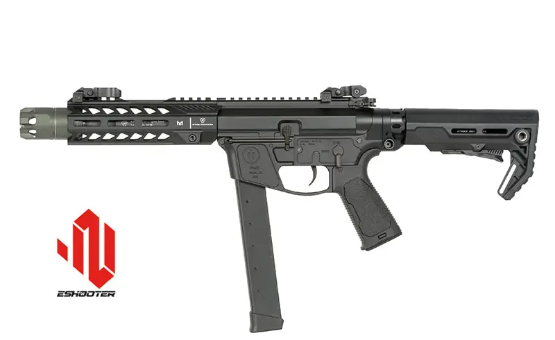 FUCILE SOFTAIR ELETTRICO STRIKE INDUSTRIES X PWS PDW 7" E-SHOOTER ETU GEN. 2 CYMA PLATINUM