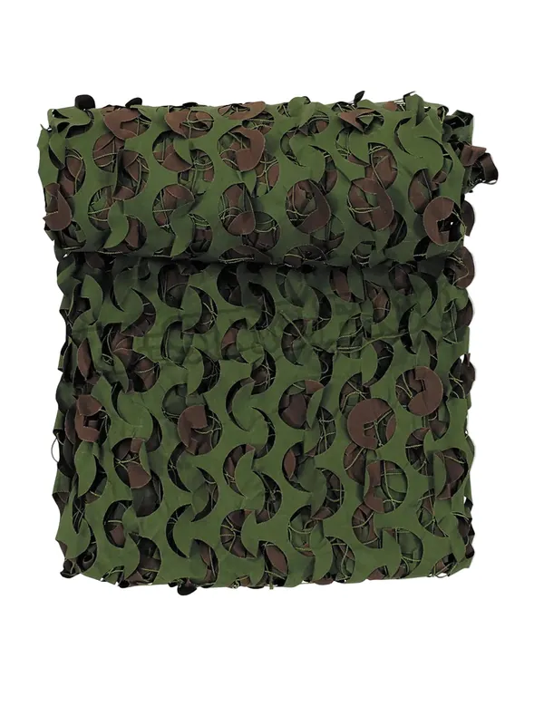 RETE MIMETICA VERDE/MARRONE CON EFFETTO RITARDANTE MIL-STYLE