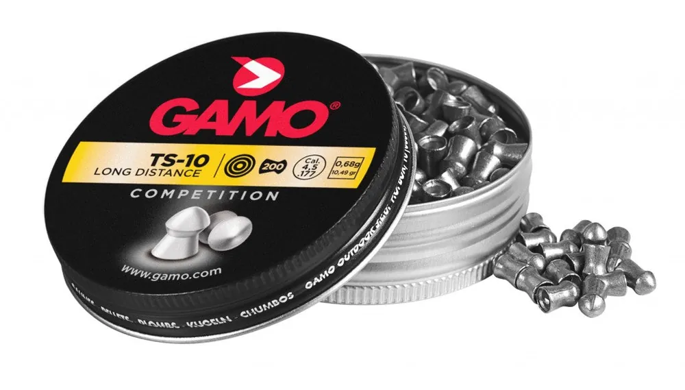 PIOMBINI A PUNTA STONDATA COMPETITION CAL. 4,5mm SCATOLA DA 200pcs GAMO