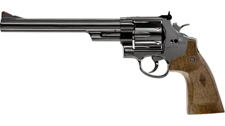 REVOLVER SMITH & WESSON M29 A CO2 CANNA DA 8" A PIOMBINI CAL. 4,5 <7,5J BLUED UMAREX