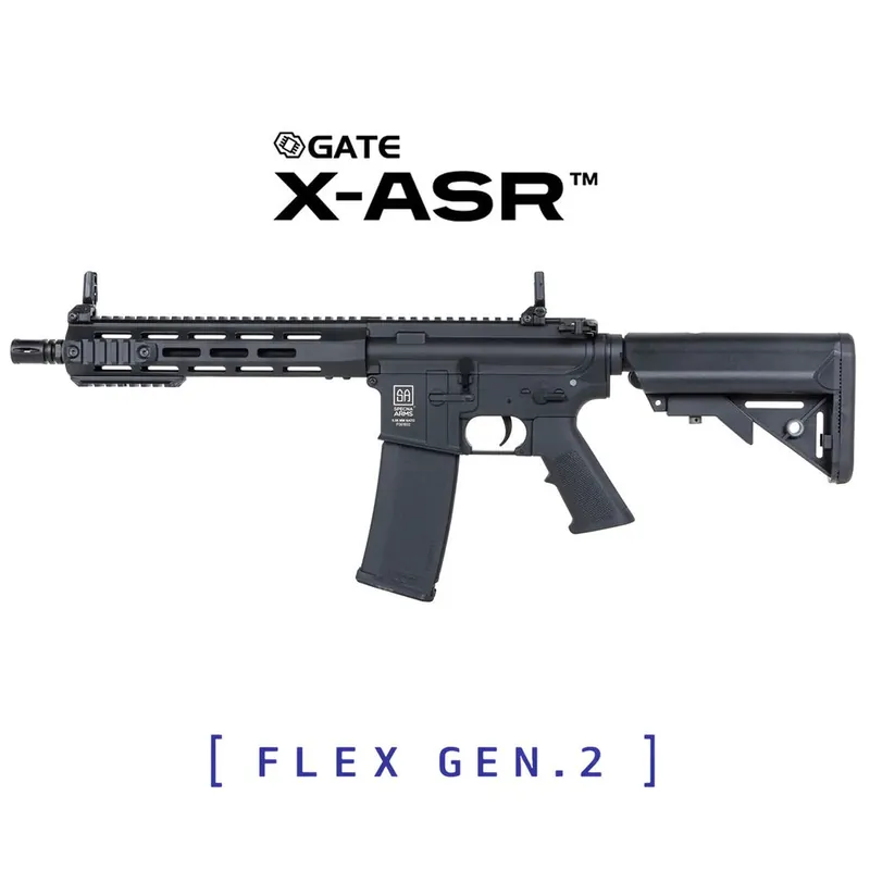 FUCILE SOFTAIR ELETTRICO SA-F03 FLEX GEN.2 X-ASR NERO SPECNA ARMS