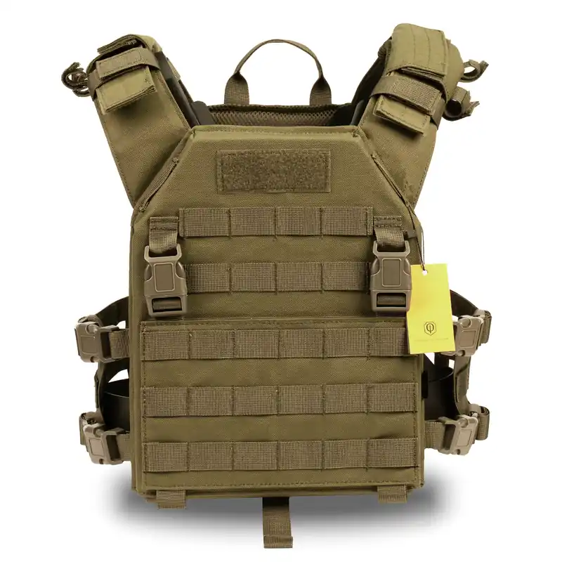 PLATE CARRIER MPC COYOTE BROWN CONQUER