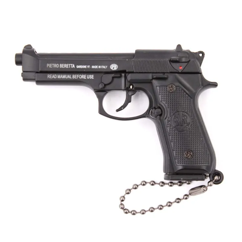 PORTACHIAVI A FORMA DI PISTOLA BERETTA B92F 7,5 cm BLOOD HERITAGE