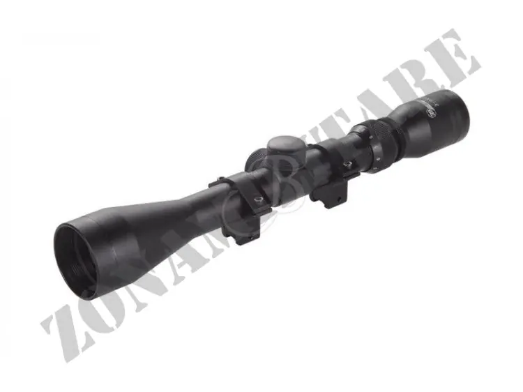 Ottica 4-9X40 Con Reticolo Plex 39 Optics Con Anelli