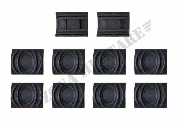 Rubber Rail Cover Black Element