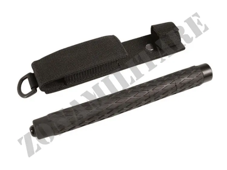 BASTONE TELESCOPICO DA 65cm CON IMPUGNATURA GOMMATA MILTEC