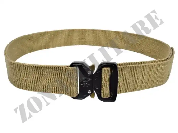 Cintura Tattica Con Attacco Cobra Colore Dark Earth 1,5‘‘ Js Tactical