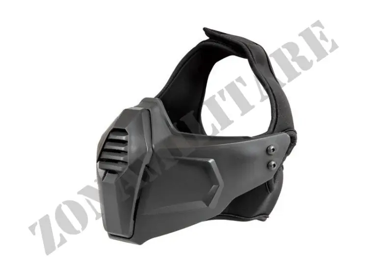 Maschera Protettiva Armor Face Mask Black Ultimate Tactical