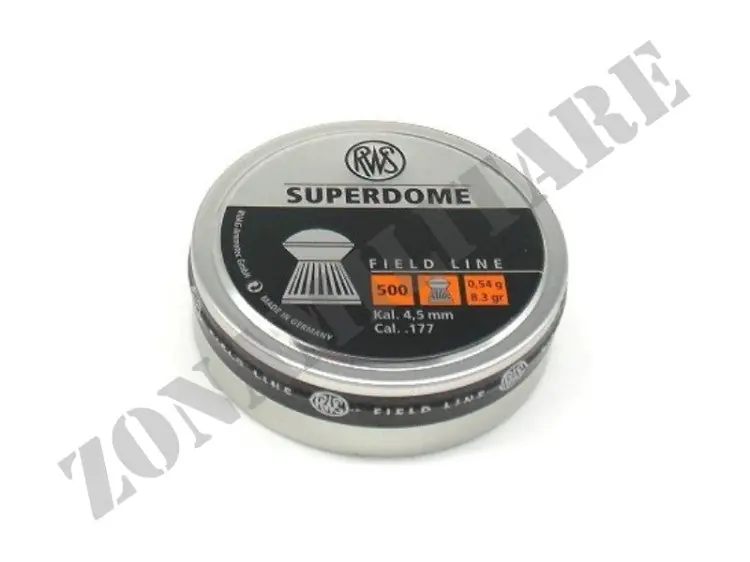 Piombini Superdome Field Line Rws Cal.4,5 Confezione Da 500Pcs