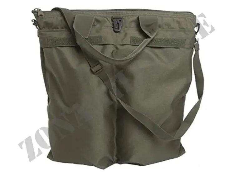 Borsa Flieger Helmtasche M.Schultergurte Olive Miltec