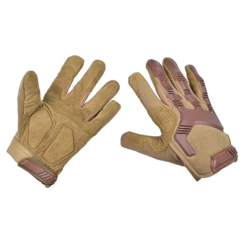 GUANTI TATTICI JS-TACTICAL WARRIOR TACTICAL GLOVES 167 TAN TAGLIA L