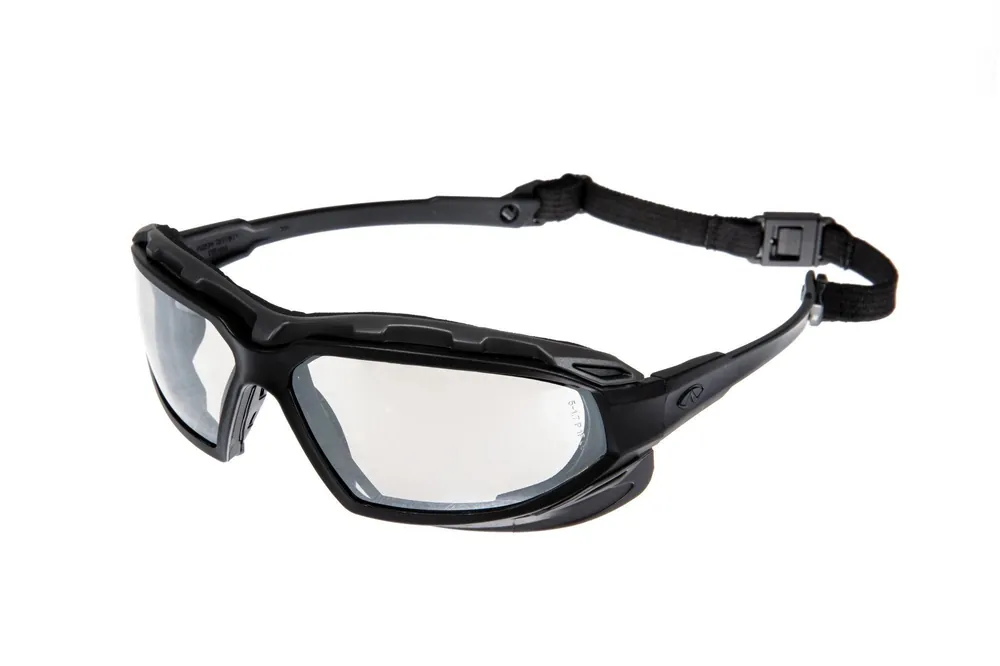 OCCHIALE Highlander PLUS TRASPARENTE A SPECCHIO PYRAMEX