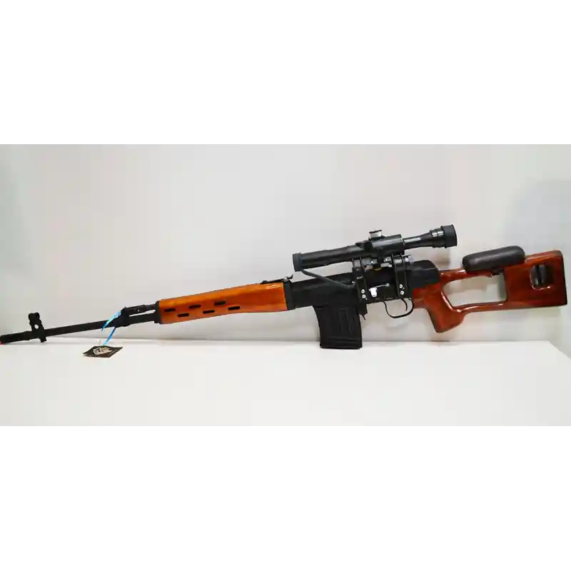 FUCILE SVD DRAGUNOV A MOLLA LEGNO VERO