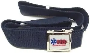 CINTURA 118 IN TELA VEGA HOLSTER