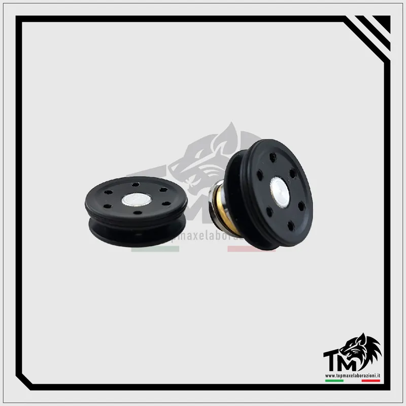 TESTA PISTONE NERA IN DELRIN TOP MAX
