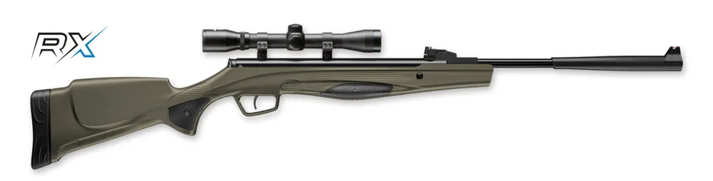 Carabina Stoeger Rx20 Dynamic VERDE con ottica Cal.4.5 Pot.<7.5 Joule