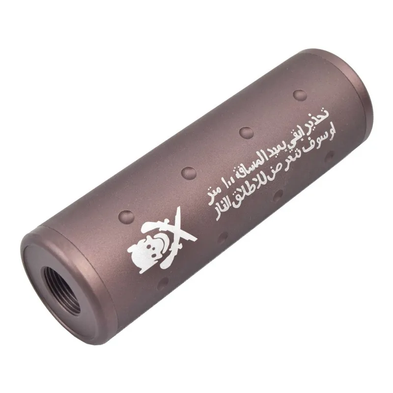 SILENZIATORE STUBBY SKULLS PIRATE COLORE BRONZE BIG DRAGON