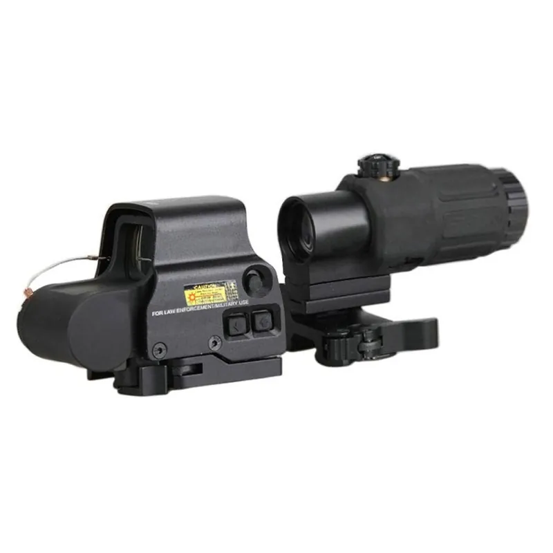 RED DOT HOLOGRAFICO CON INGRANDITORE 3X NERO BIG DRAGON
