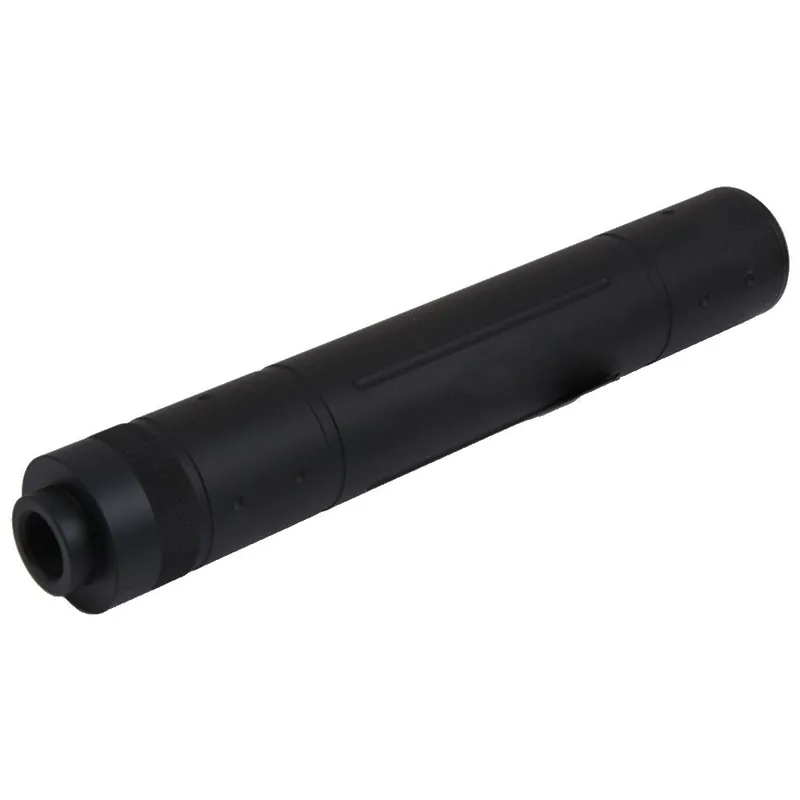SILENZIATORE TYPE D VERSIONE MM 195X31 NERO METAL
