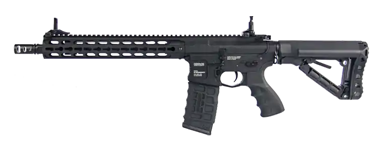 Fucile elettrico m4 gc16 WARTHOG keymod 12 pollici con mosfet-etu G&G