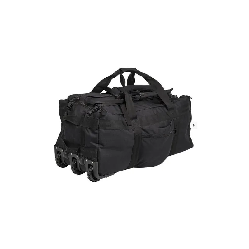Borsone Trolley con ruote colore Nero MILTEC