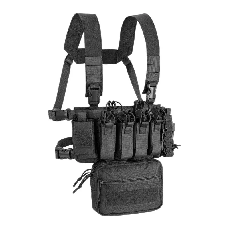 Tattico Molle Chest Rig NERO OUTAC BY Defcon 5