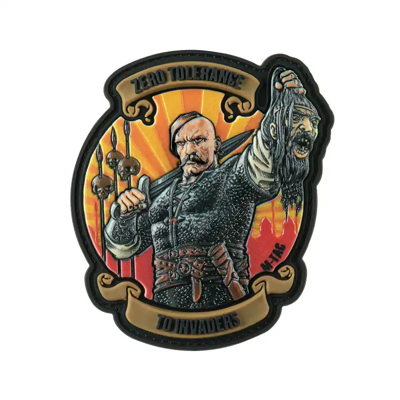 Patch in pvc Con Velcro Zero Tolerance colore COYOTE M-TAC