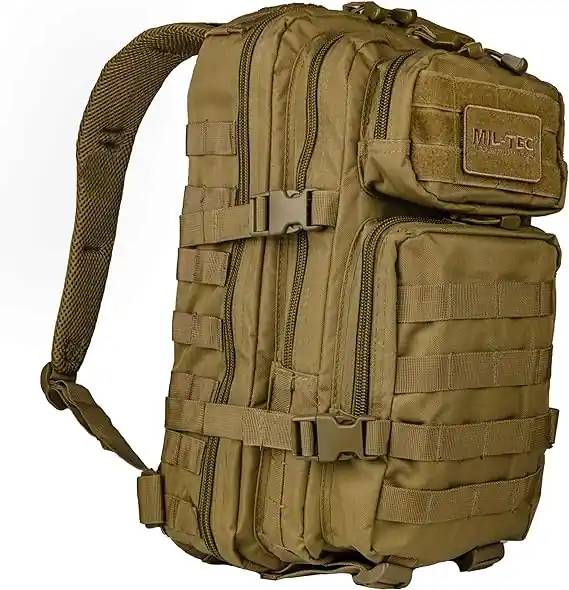 ZAINO TATTICO MILITARE 36 LT colore coyote MILTEC