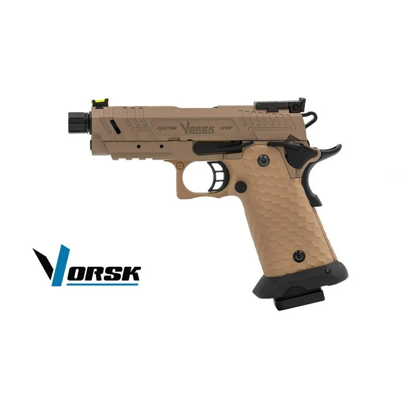 PISTOLA CS HI CAPA VENGEANCE COMPACT TAN VORSK