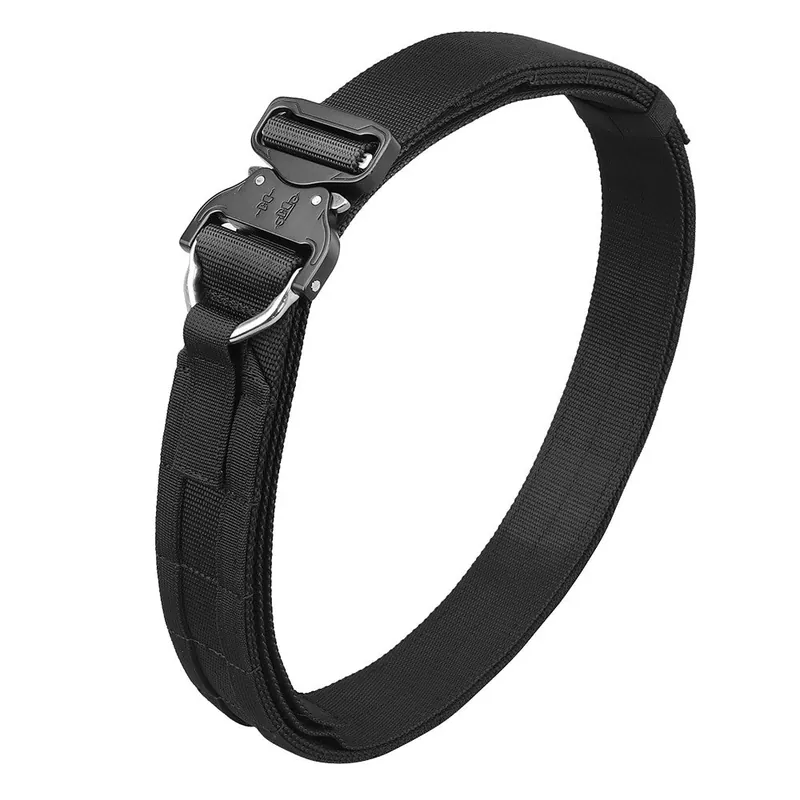 CINTURA TATTICA KNIGHT BELT NERA WOSPORT