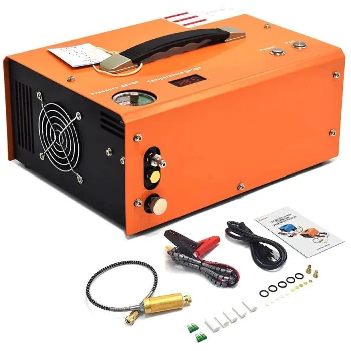 COMPRESSORE PER PCP 300 BAR PORTATILE 12/220V