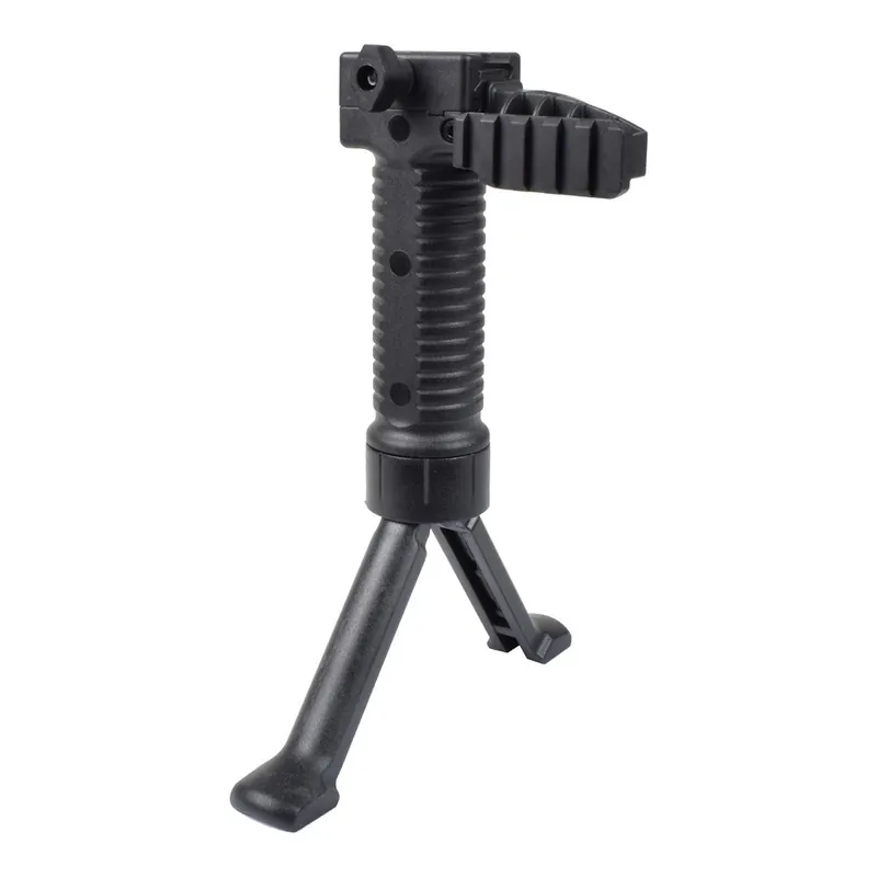 IMPUGNATURA CON BIPIEDE ESTENSIBILE E SLITTA RAIL BATTLEAXE