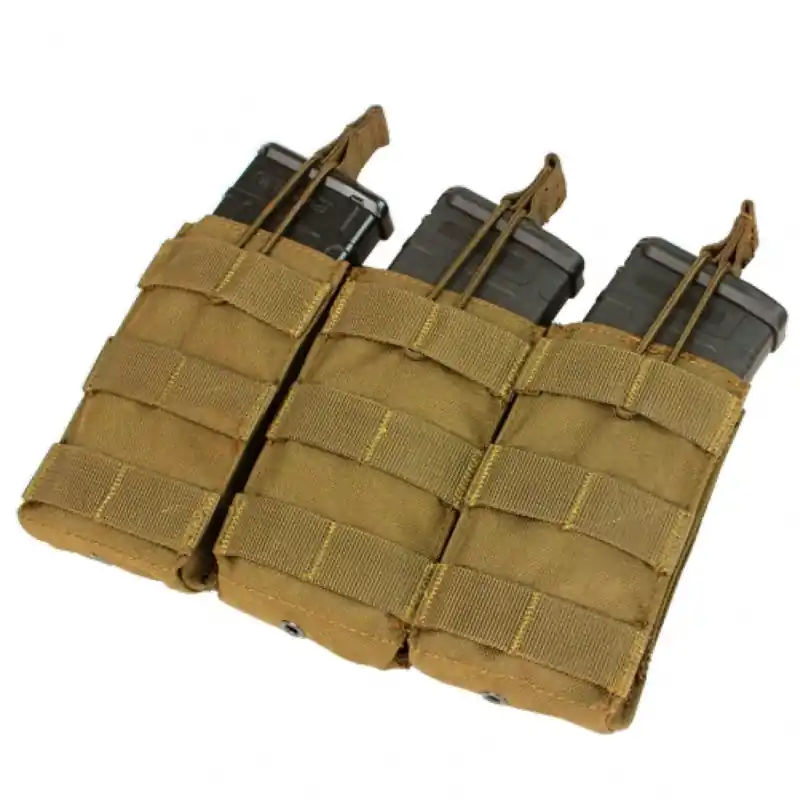 PORTA CARICATORE RAPIDO TRIPLO COYOTE BROWN MA27 SBB