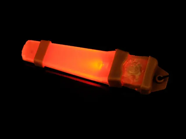 LUCE DI SEGNALAZIONE ROSSA CON VELCRO EMERSON