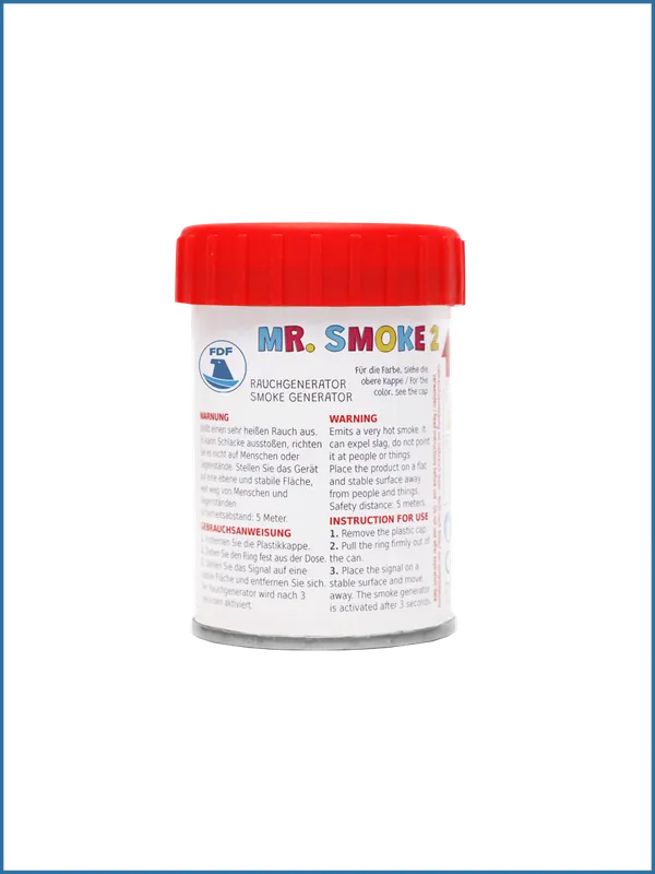 FUMOGENO MR. SMOKE 2 ROSSO FDF