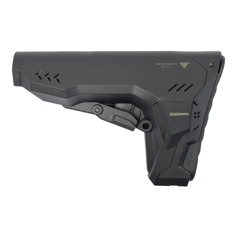 CALCIO RETRATTILE PER M4 NERO CON VANO BATTERIA HFC